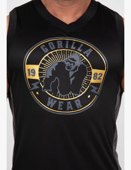 Gorilla Wear pánské tílko Orlando Jersey – černá