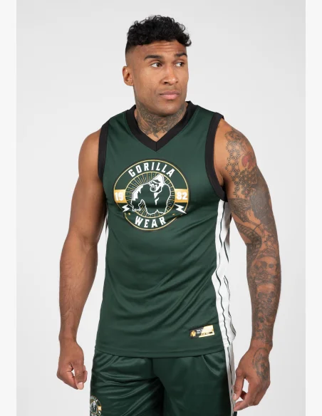 Gorilla Wear pánské tílko Orlando Jersey – zelená