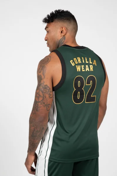 Gorilla Wear pánské tílko Orlando Jersey – zelená 2