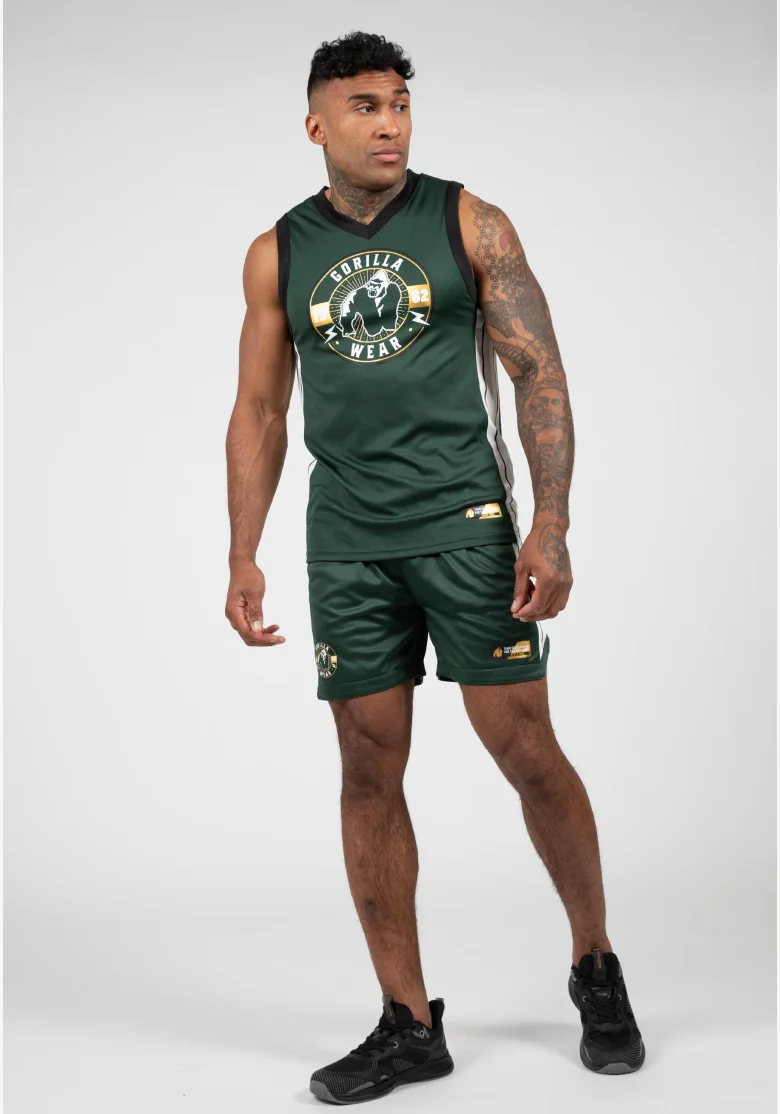 Gorilla Wear pánské tílko Orlando Jersey – zelená