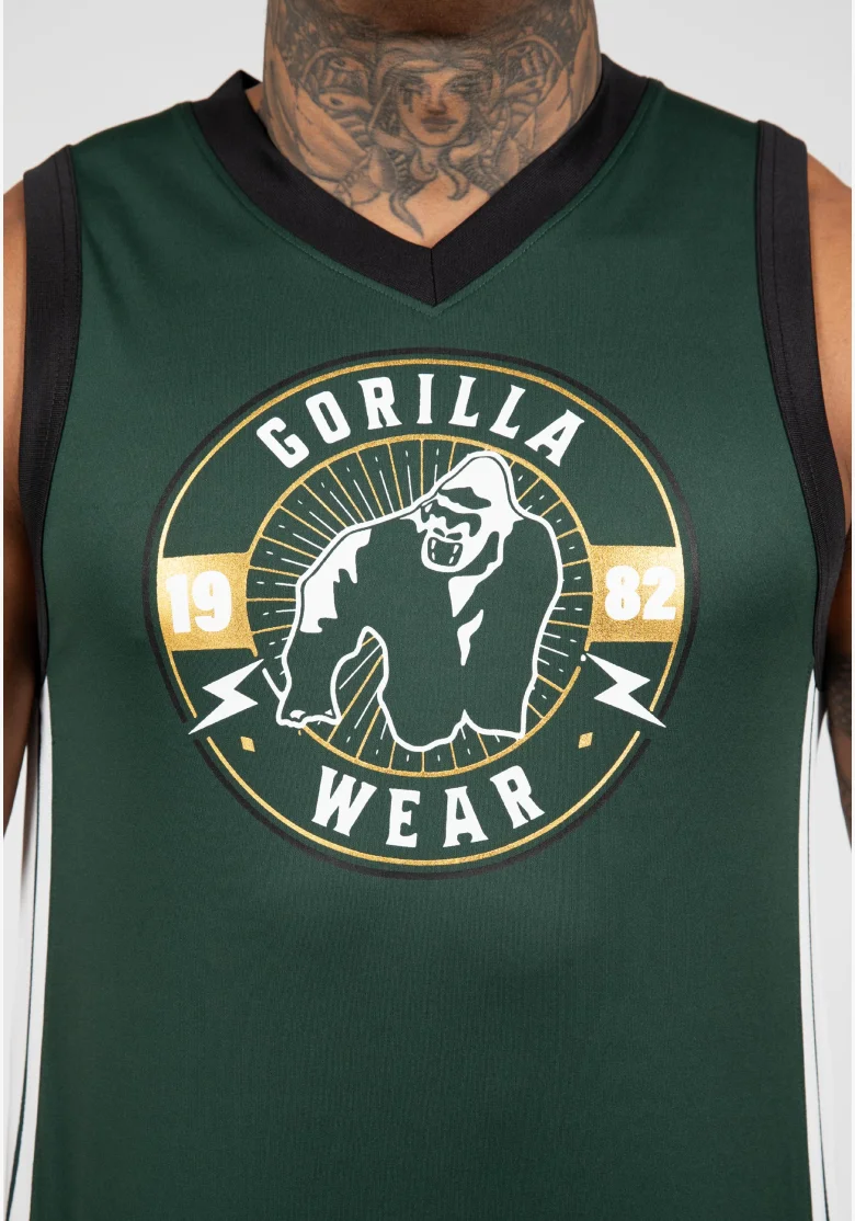 Gorilla Wear pánské tílko Orlando Jersey – zelená