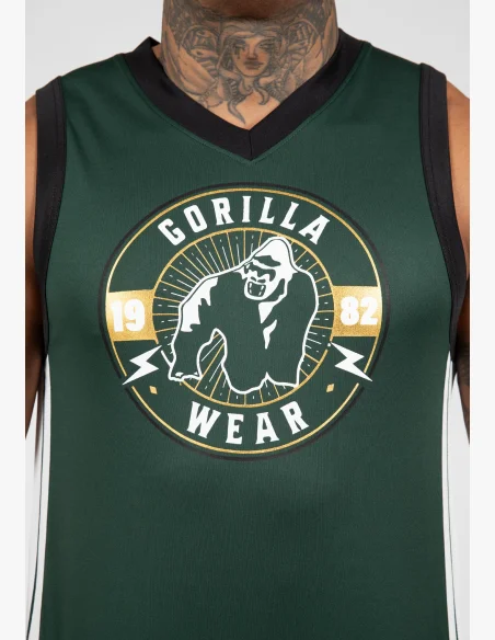 Gorilla Wear pánské tílko Orlando Jersey – zelená