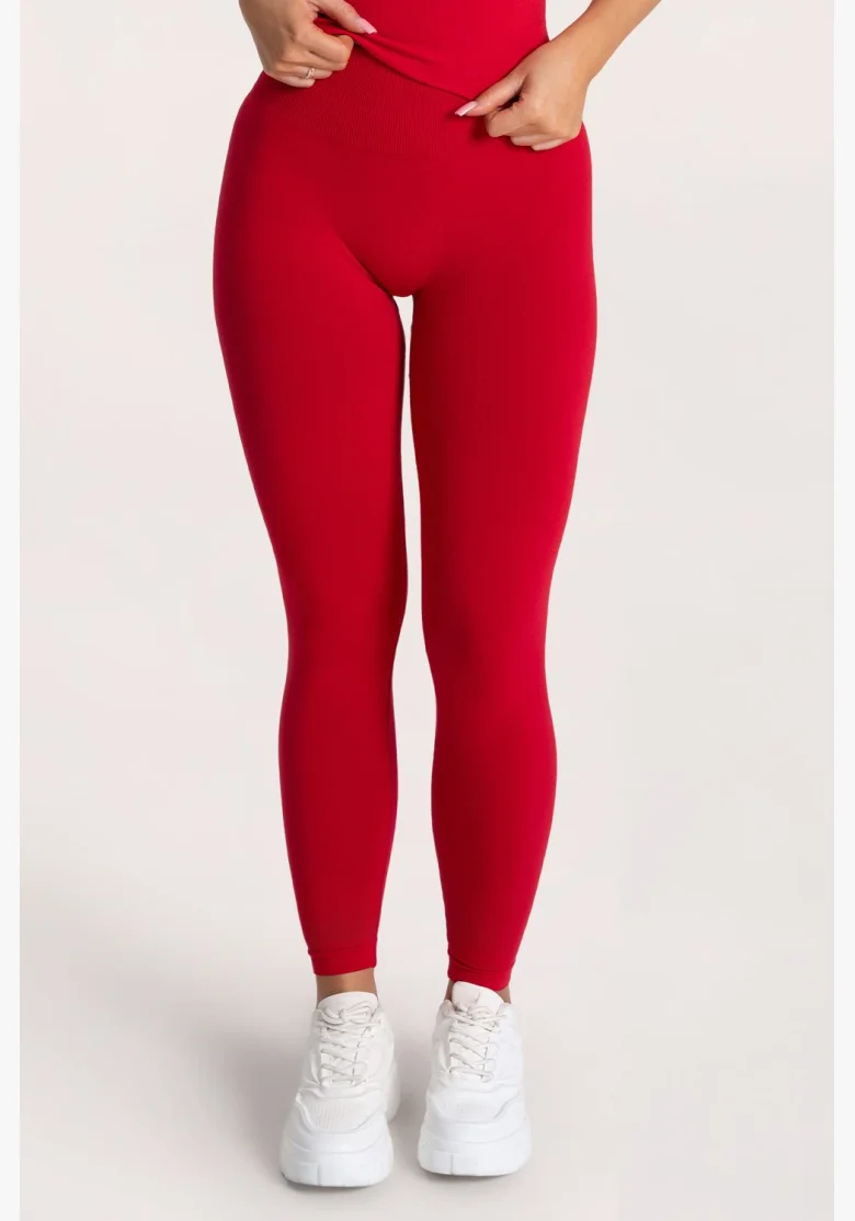 Gym Glamour Legíny Second Skin push up Red