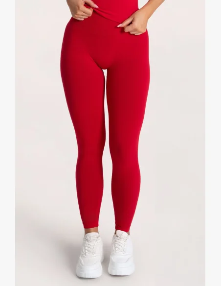 Gym Glamour Legíny Second Skin push up Red