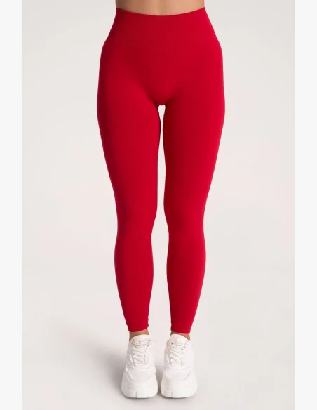 Gym Glamour Legíny Second Skin push up Red