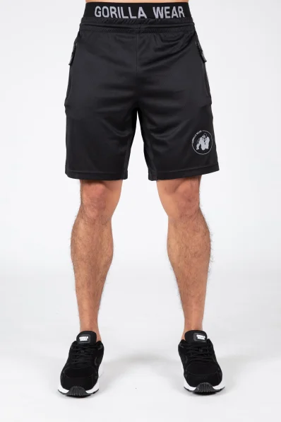 Gorilla Wear pánské šortky Atlanta – černo/šedé 2