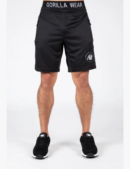 Gorilla Wear pánské šortky Atlanta – černo/šedé