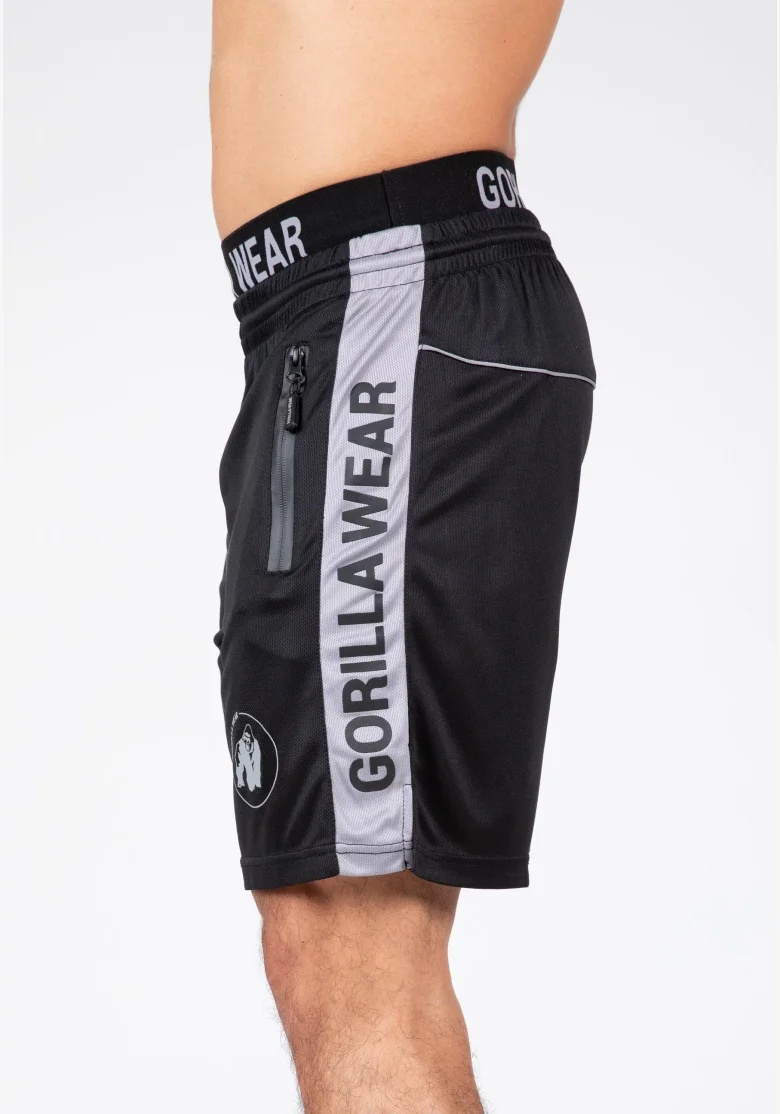 Gorilla Wear pánské šortky Atlanta – černo/šedé
