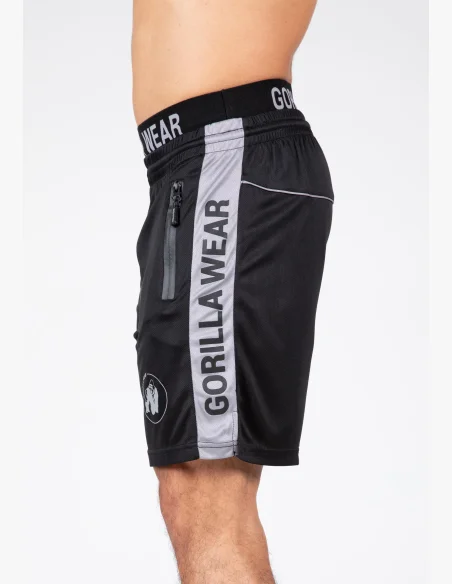 Gorilla Wear pánské šortky Atlanta – černo/šedé