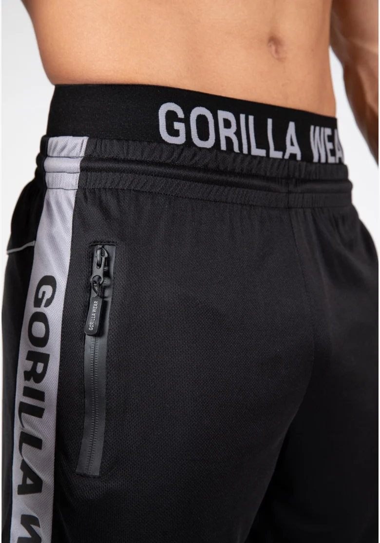 Gorilla Wear pánské šortky Atlanta – černo/šedé