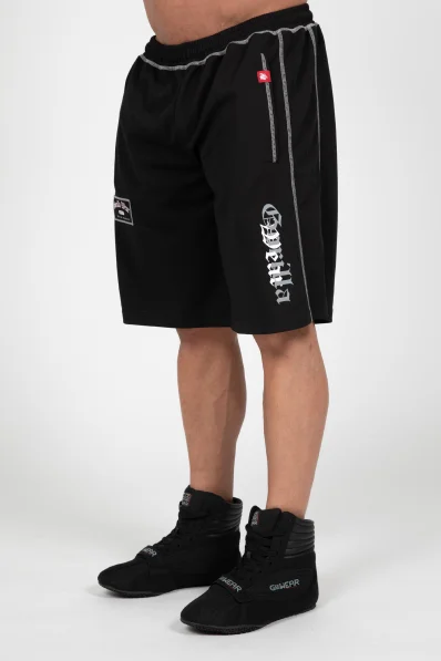 Gorilla Wear pánské šortky Marlow Mesh – černá / šedá