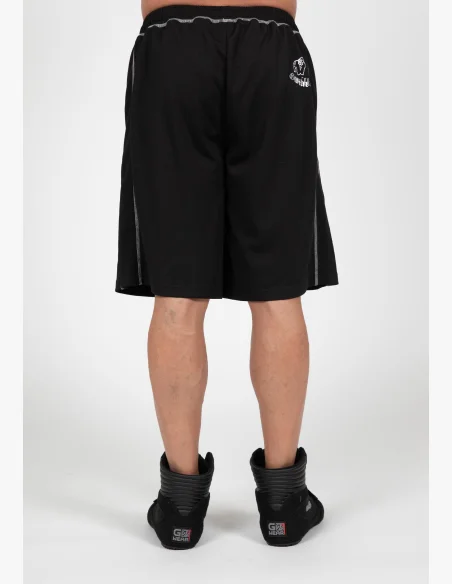 Gorilla Wear pánské šortky Marlow Mesh – černá / šedá