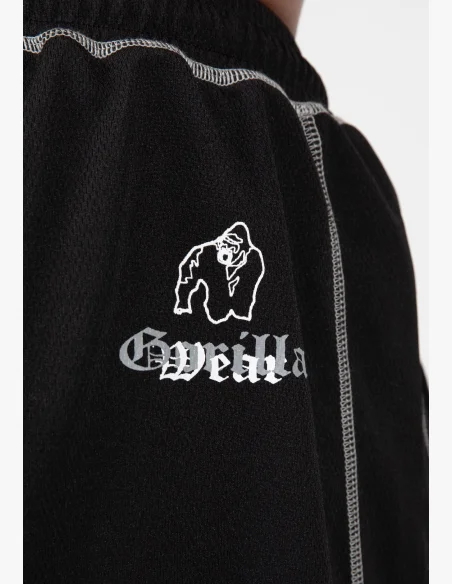 Gorilla Wear pánské šortky Marlow Mesh – černá / šedá