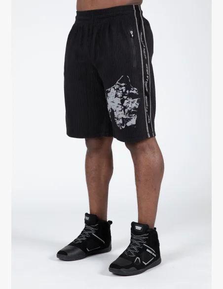 Gorilla Wear pánské šortky Buffalo Old School – černá / šedá