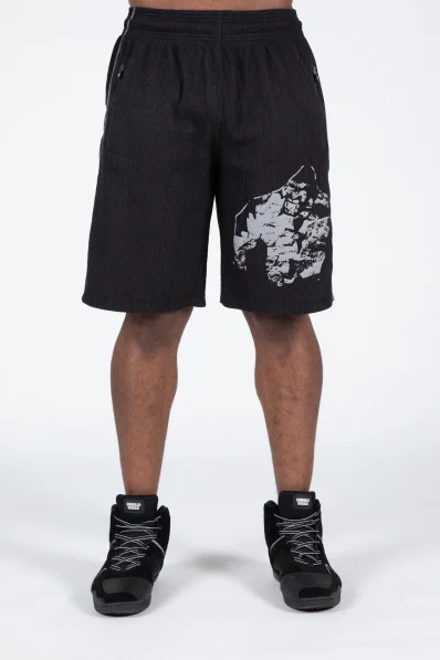 Gorilla Wear pánské šortky Buffalo Old School – černá / šedá 2
