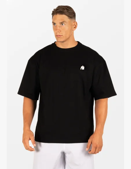 Gorilla Wear pánské oversized tričko Kingston – černá