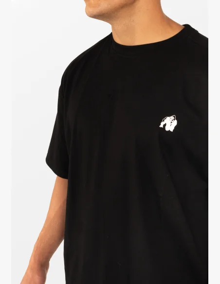 Gorilla Wear pánské oversized tričko Kingston – černá