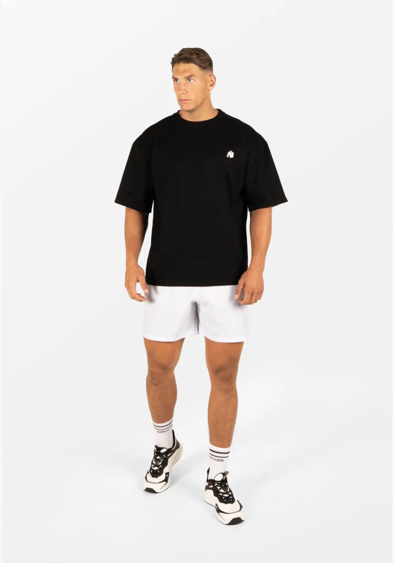 Gorilla Wear pánské oversized tričko Kingston – černá