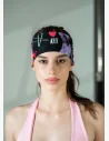 KFIT čelenka je vyrobena z prodyšného a lehkého materiálu, který rychle schne a odvádí pot.