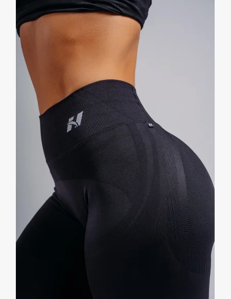 NEBBIA High-waist extra push-up legíny PRIMAL černé