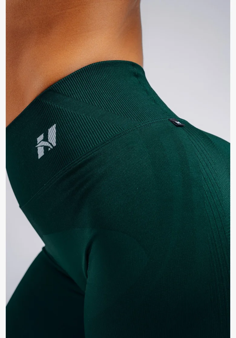 NEBBIA High-waist extra push-up legíny PRIMAL zelené