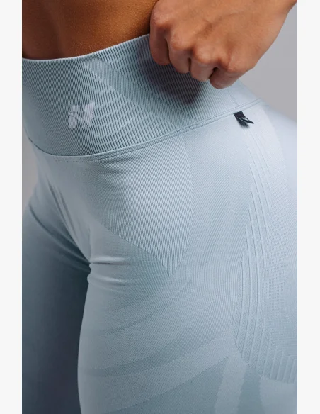 NEBBIA High-waist extra push-up legíny PRIMAL modré
