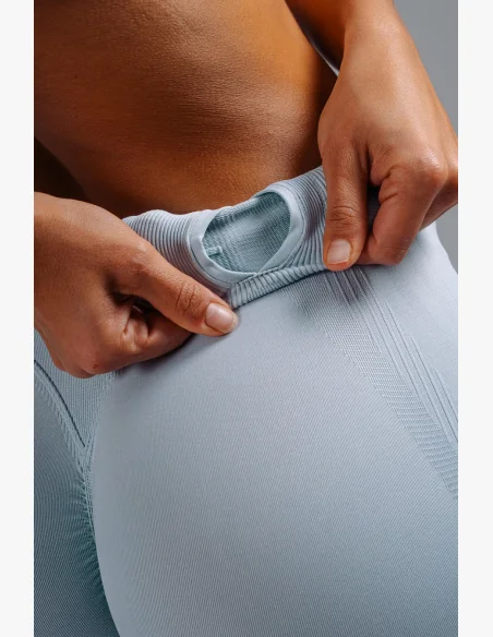 NEBBIA High-waist extra push-up legíny PRIMAL modré