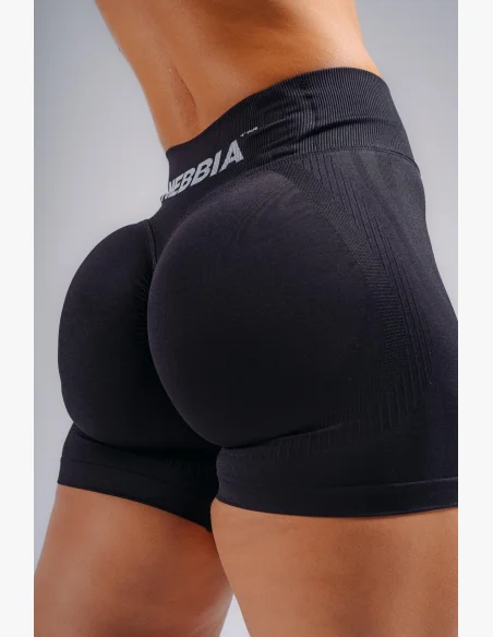 NEBBIA Extra push-up šortky PRIMAL černé