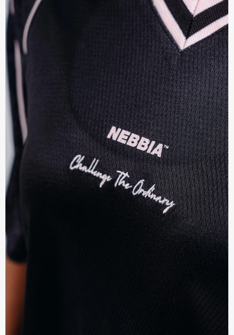 NEBBIA Oversized tričko '97 PRIMAL černé