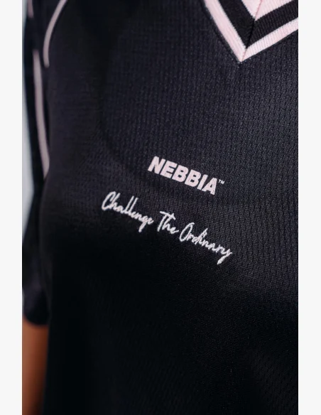 NEBBIA Oversized tričko '97 PRIMAL černé