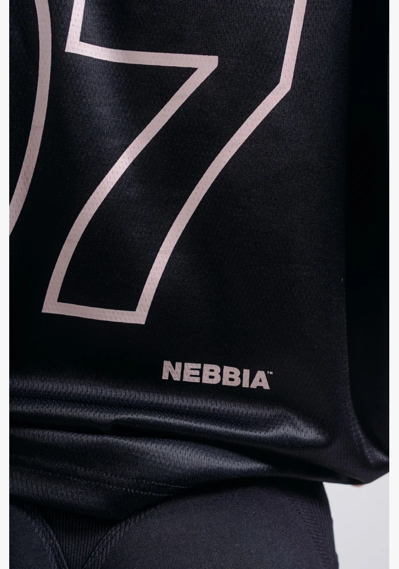 NEBBIA Oversized tričko '97 PRIMAL černé