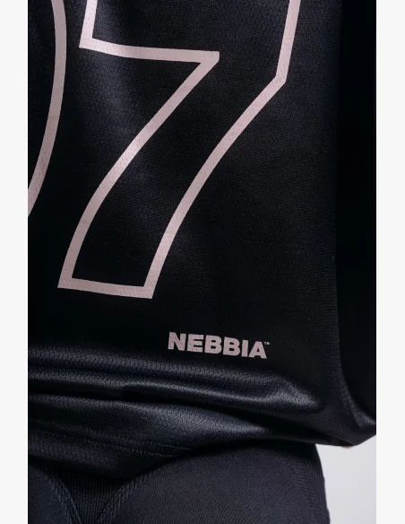 NEBBIA Oversized tričko '97 PRIMAL černé