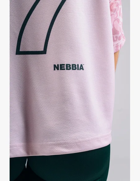NEBBIA Oversized tričko '97 PRIMAL růžové