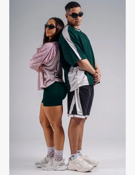 NEBBIA Oversized tričko '97 PRIMAL růžové