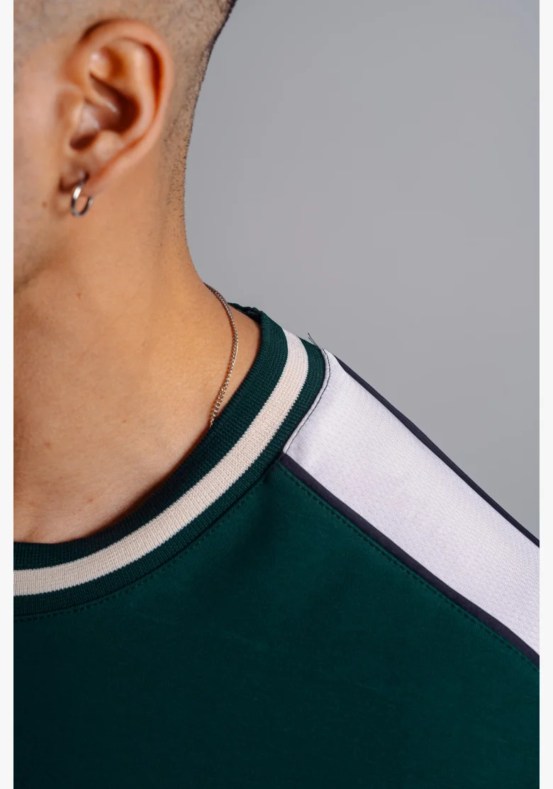 NEBBIA Oversized tričko PRIMAL zelené
