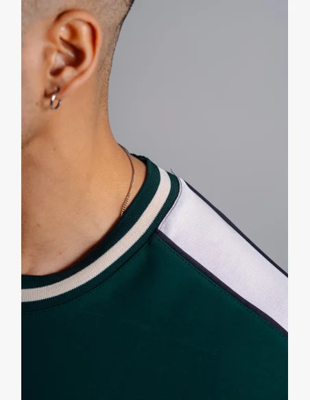 NEBBIA Oversized tričko PRIMAL zelené