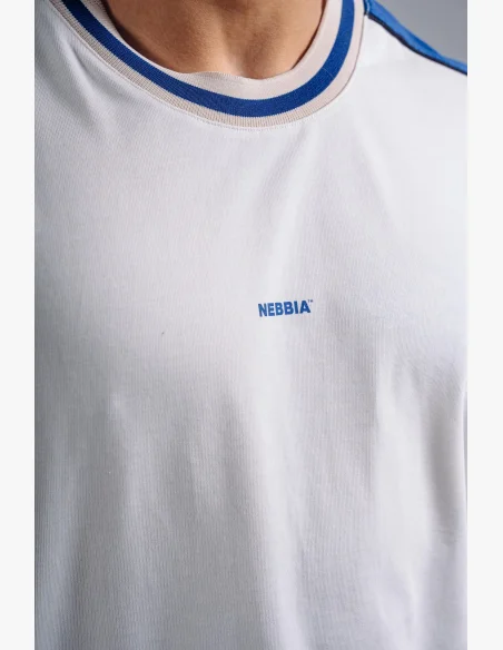 NEBBIA Oversized tričko PRIMAL krémové