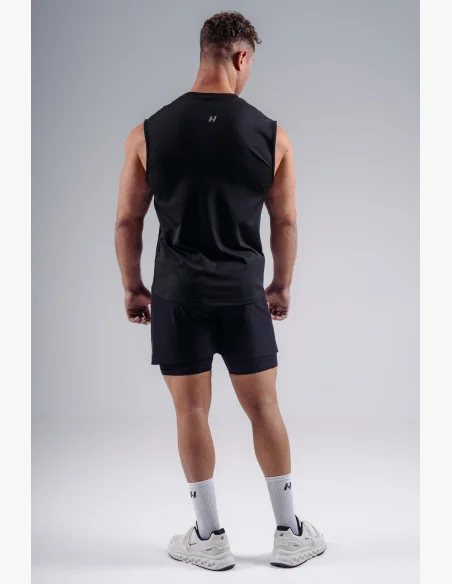 NEBBIA Funkční tank top PRIMAL černý