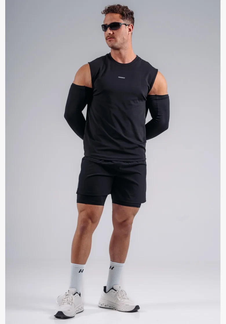 NEBBIA Funkční tank top PRIMAL černý