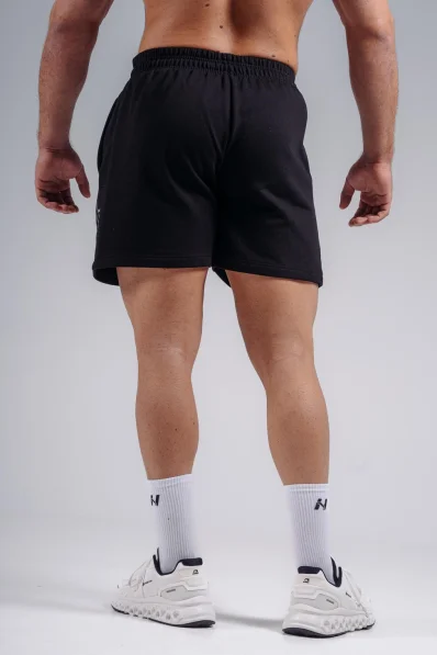 NEBBIA Oversized tréninkové šortky PRIMAL černé 2