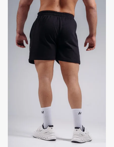 NEBBIA Oversized tréninkové šortky PRIMAL černé