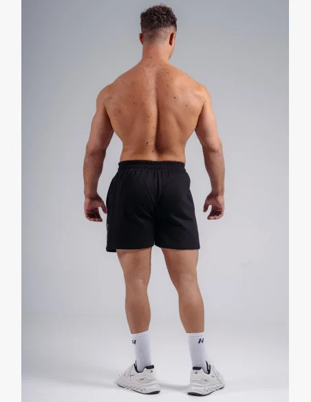 NEBBIA Oversized tréninkové šortky PRIMAL černé