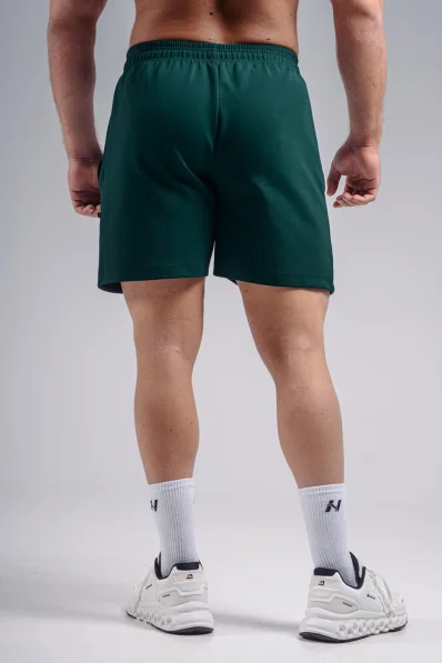NEBBIA Oversized tréninkové šortky PRIMAL zelené 2