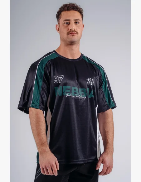 NEBBIA Oversized Jersey tričko '97 PRIMAL černé
