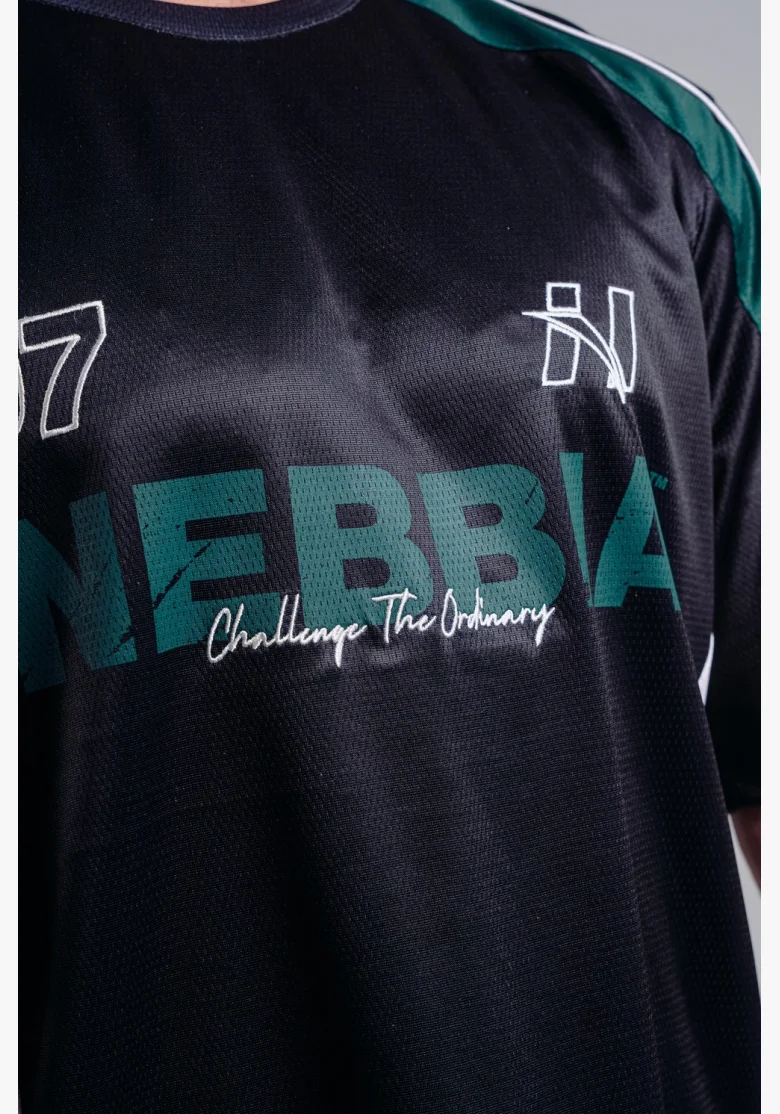 NEBBIA Oversized Jersey tričko '97 PRIMAL černé
