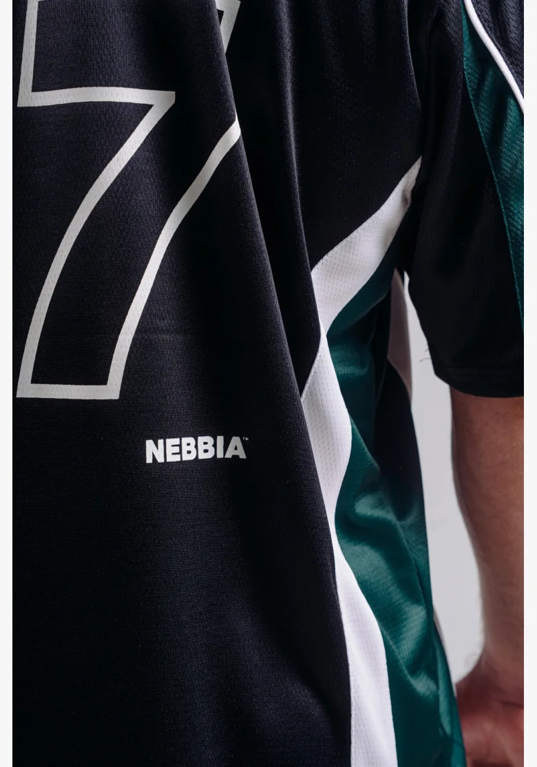 NEBBIA Oversized Jersey tričko '97 PRIMAL černé