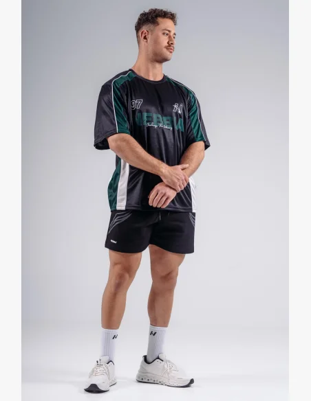 NEBBIA Oversized Jersey tričko '97 PRIMAL černé