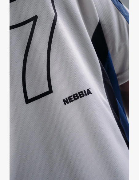 NEBBIA Oversized Jersey tričko '97 PRIMAL bílé