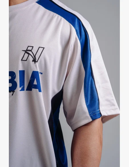 NEBBIA Oversized Jersey tričko '97 PRIMAL bílé
