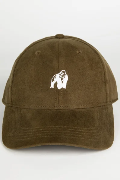 Gorilla Wear kšiltovka Cody Suede army zelená 2